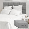 Linen Peel and Stick Headboard, Soundproof Anti-Collision Wall Panel