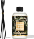 Cocorrína Reed Diffuser Refill Eucalyptus & Moss 17oz (500ml) with 8 Rattan Sticks - Premium Long-Lasting Essential Oil, Home Fragrance for Bedroom, Bathroom Home Decor