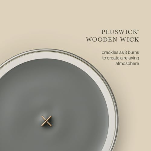 WoodWick Evening Bonfire Scented Candle, Crackling Wick, 9.7oz