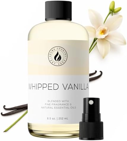 Aroma Country Whipped Vanilla Luxury Diffuser Oil Refill (8.5 Fl Oz)