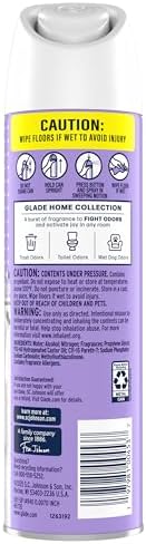 Glade Air Freshener Room Spray, Lavender Scent, Odor Fighting to Deliver Long Lasting Freshness, 7.3 Oz, 6 Count