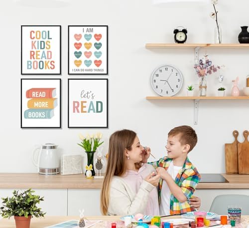 ULEGIE Reading Corner Decor for Classroom Homeschool Cool Kids Read Book