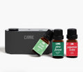 CANDECraftCo Waterless Travel Diffuser Gift Set, Masculine Scents, 3 Oils