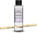Urban Naturals Reed Diffuser Oil Refill Lavender Cedarwood, Lavender, Cedarwood, Herbal Aromatherapy Blend, 4 oz + Free Reed Sticks, Made in the USA