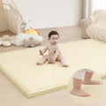 Baby Play Mat for Floor,59 * 71in(Vanilla)