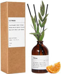 Reed Diffuser Set, Citrus Scent, 3.4 fl oz, Oil Diffusers with Sticks