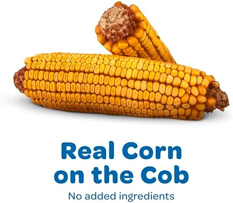 Kaytee Corn on the Cob for Wildlife Feeding, Squirrels & Deer, 6.5 lb (Pack of 6)