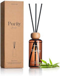 M&SENSE Reed Diffuser Set, Bamboo, 6.3 oz Natural Essential Oil