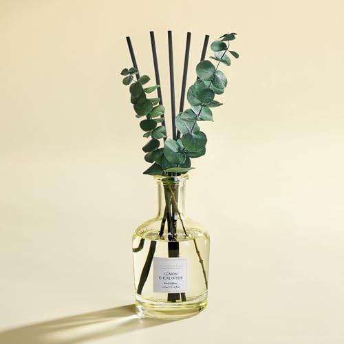 COCORRÍNA Lemon Eucalyptus Reed Diffuser, 6.76 oz