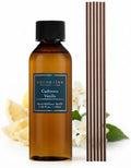 COCORRÍNA Cashmere Vanilla Reed Diffuser Refill, 3.38 fl oz, 6 Reeds