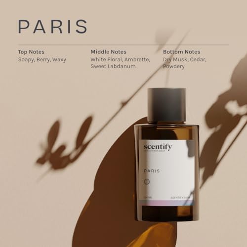 Scentify Paris Aroma Oil Refill for Diffusers, 100ml / 3.38 fl oz