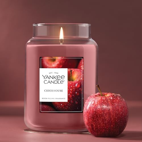 Yankee Candle Ciderhouse Scented Candle, 22oz Large Jar