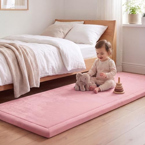 1.3" Thick Baby Play Mat for Floor,28x72 Bedside Rugs, Non-Slip