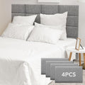 Linen Peel and Stick Headboard, Soundproof Anti-Collision Wall Panel