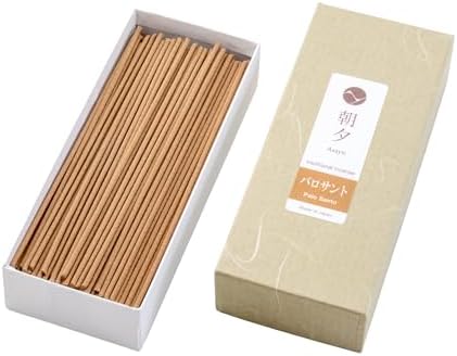 Asayu Japan Palo Santo Incense Sticks, Traditional Japanese Incense, 40g