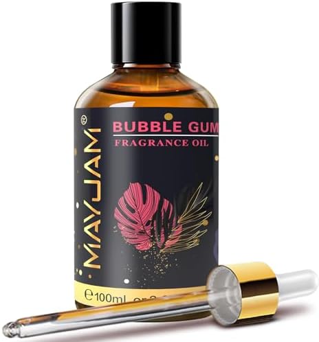 MAYJAM Bubble Gum Fragrance Oil for Diffusers for Home, 100ML/3.38FL.OZ