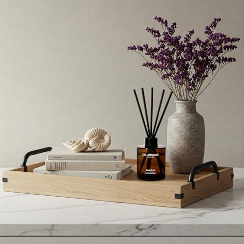 Oasis Drift Scent Luxury Reed Diffuser – Home Fragrance Diffuser with Lavender, Marine, and Watermelon – Long-Lasting Scent for Bathroom, Bedroom, or Living Room – 150ml
