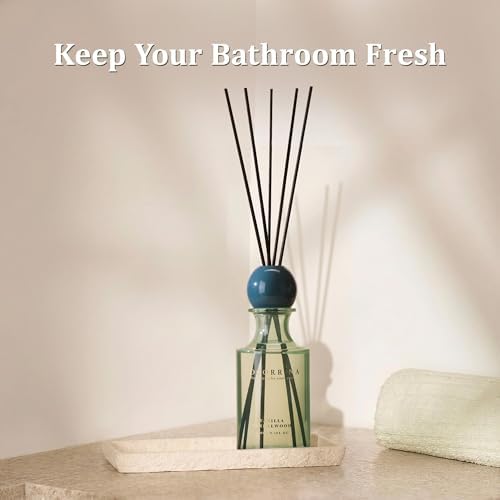 COCORRÍNA Reed Diffuser 8.5 oz Large Capacity Vanilla Sandalwood Scent