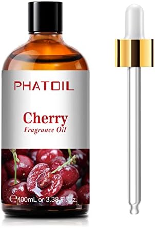 PHATOIL Cherry Fragrance Oil for Diffuser Aromatherapy 3.38FL.OZ