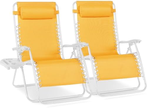 Best Choice Products Set of 2 Extra Wide Zero Gravity Chair Recliner