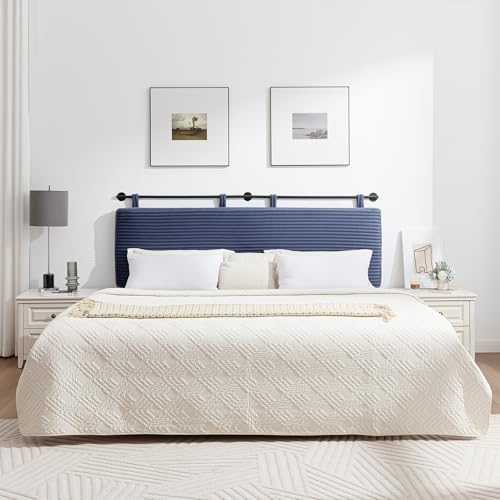 UEV Queen Headboard Only, Wall Mounted Hanging Upholstered Bed Head Board