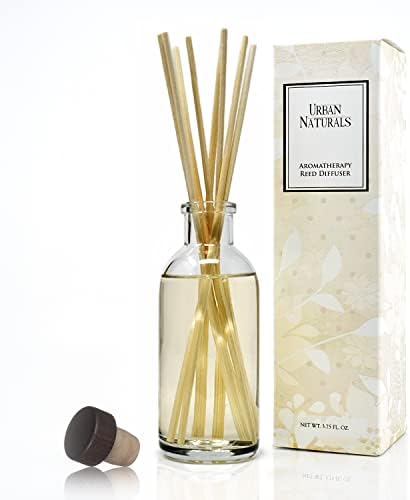 Urban Naturals Reed Diffuser Set, Gardenia Blossoms - Bathroom Shelf Décor