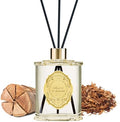 M&SENSE 8.4 oz Large Reed Diffuser for Home |Tobacco Teakwood Scent Home Oil Diffuser with Sticks | Bedroom Bathroom Living Room Decor