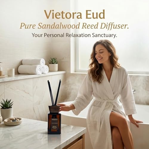 Sandalwood Reed Diffuser, 5.2 Fl Oz