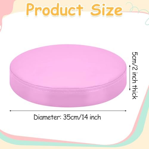 12 Pcs Floor Cushions kids, Macaron Color, 13.8 x 13.8 x 2 Inch