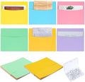 Newtay 24 Pcs Oversized Wall Pockets File Organizer, Macaron Color