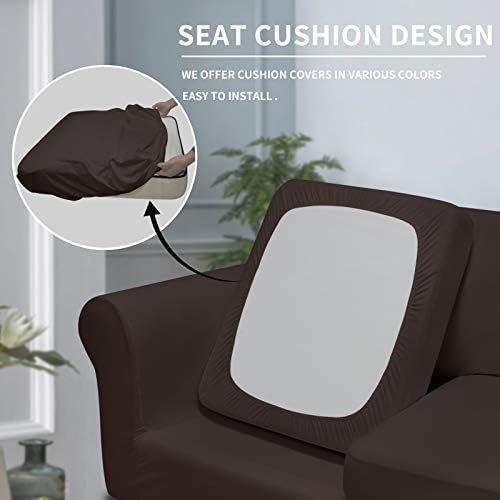 Easy-Going Stretch Oversized Loveseat Couch Cover for 2 Cushion Washable
