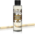 Urban Naturals Reed Diffuser Oil Refill, Sensual Amber Blossoms Fragrance Oil with Jasmine, Amber, Vanilla, 4 oz + Free Reed Sticks, Made in the USA