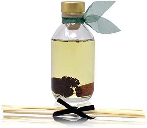 Reed Diffuser Set - Cinnamon Pine Cones Scented Diffuser with Sticks
