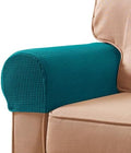 SUBRTEX Stretch Couch Arm Covers Set of 2, Non-Slip Sofa Armrest Slipcovers