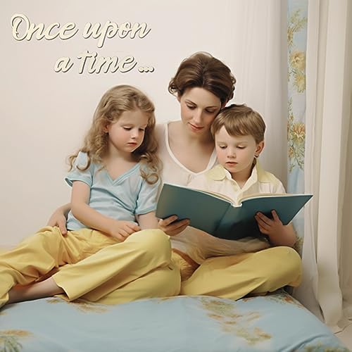 Wood Once Upon a Time Sign, Nursery Wall Decor for Kids Reading Nook Decor