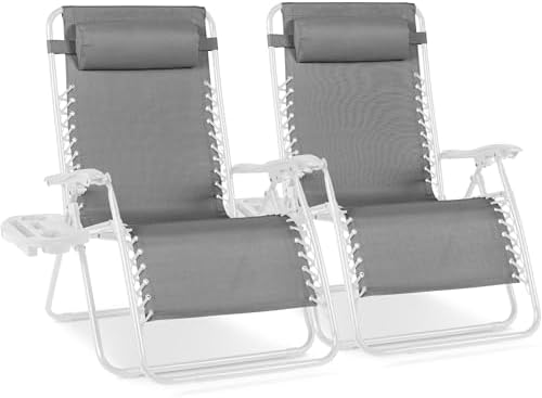 Best Choice Products Set of 2 Extra Wide Zero Gravity Chair Recliner
