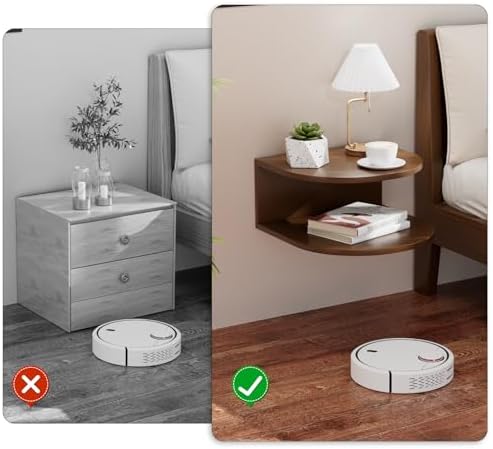 Bamboo Floating Nightstand with Storage Drawer and Modern Open Shelf Cubby，Bedroom, Living Room, Kitchen, Tool Room for use.