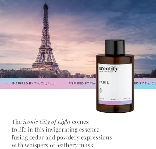 Scentify Paris Aroma Oil Refill for Diffusers, 100ml / 3.38 fl oz