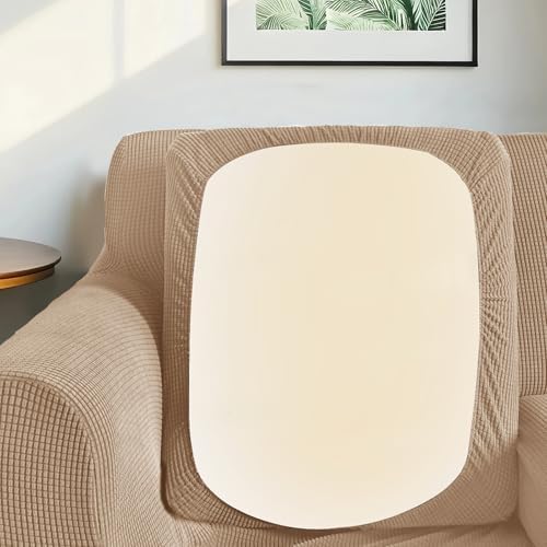 3 Pieces Stretch Couch Cover for 2 Cushion, Sofa, Camel