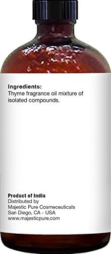 Majestic Pure Thyme Essential Oil for Diffuser - 4 Fl Oz