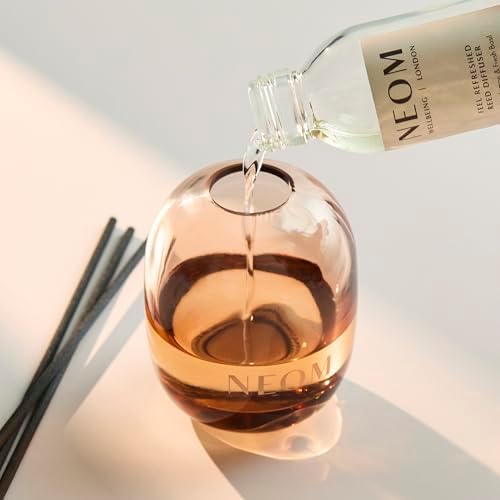NEOM Feel Refreshed Reed Diffuser, Sicilian Lemon & Basil, 100ml
