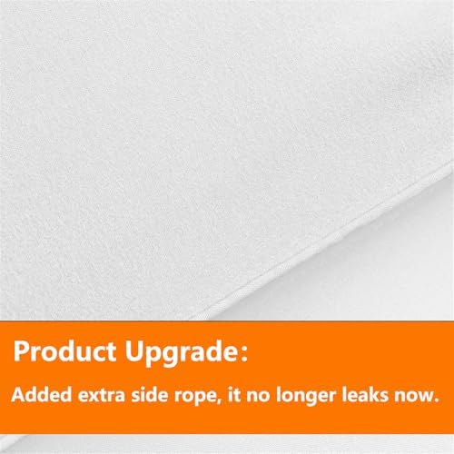 TAIMIT White King Size Comforter Set - 7 Pieces, Bed in a Bag Bedding Sets with All Season Soft Quilted Warm Fluffy Reversible Comforter,Flat Sheet,Fitted Sheet,2 Pillow Shams,2 Pillowcases