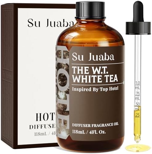 SU JUABA White Tea Hotel Collection Diffuser Oil, Inspired by Westin