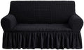 NICEEC Loveseat Covers Washable Love Seat Couch Covers Slipcover with Skirt