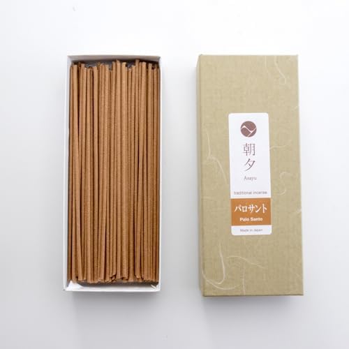 Asayu Japan Palo Santo Incense Sticks, Traditional Japanese Incense, 40g