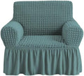 NICEEC Arm Chair Covers Armchair Covers Universal Slipcovers with Skirt