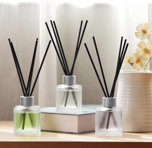 3-Pack Reed Diffuser, Jasmine White Tea/Lily/Peony Scented Oil