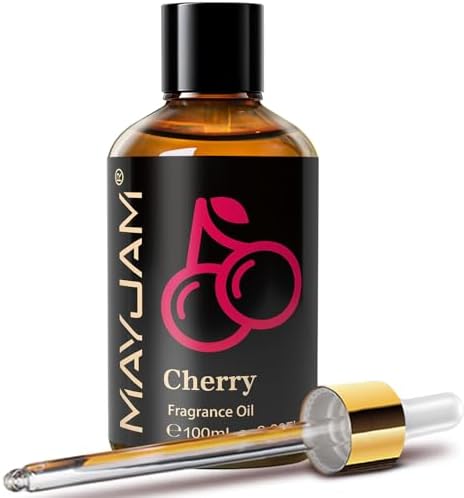 MAYJAM Cherry Fragrance Oil for Diffusers for Home, 3.38FL.OZ
