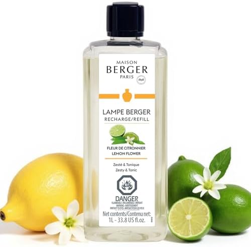 MAISON BERGER Lampe Berger Refill, 1 L, Lemon Flower