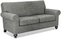 URBANLIFE 3-Piece Stretch Sofa Covers for 2 Cushion Couch, Light Gray